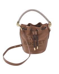 MARC JACOBS THE BUCKET LEATHER TOTE BAG