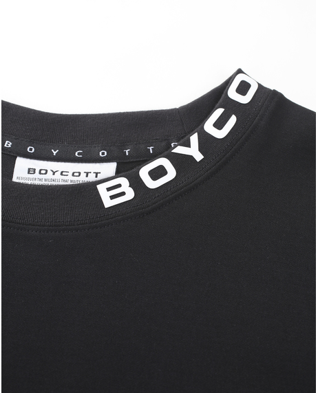 【BOYCOTT】多面PT5分袖丈Tシャツ