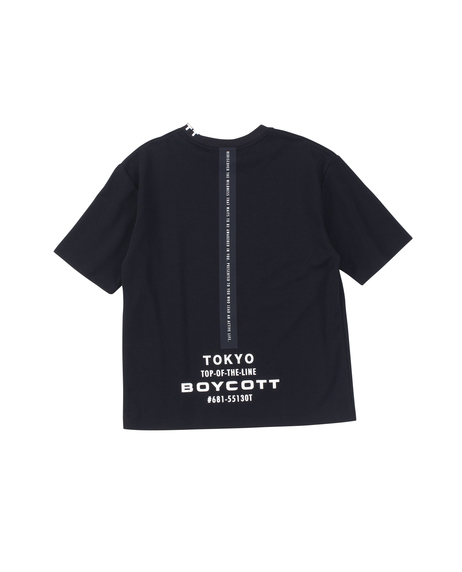 【BOYCOTT】多面PT5分袖丈Tシャツ