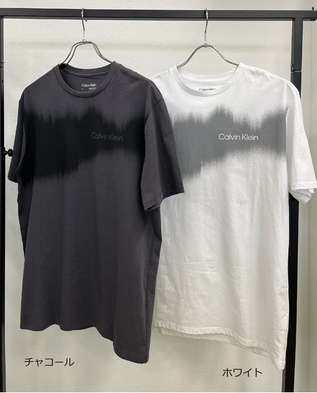 CK DIGITAL WAVE LOGO TEE【メンズ】