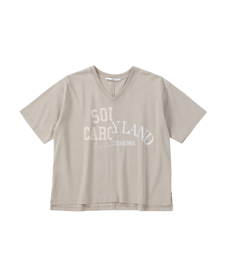 ヴィンテージ風　クレイジーカレッジTシャツ