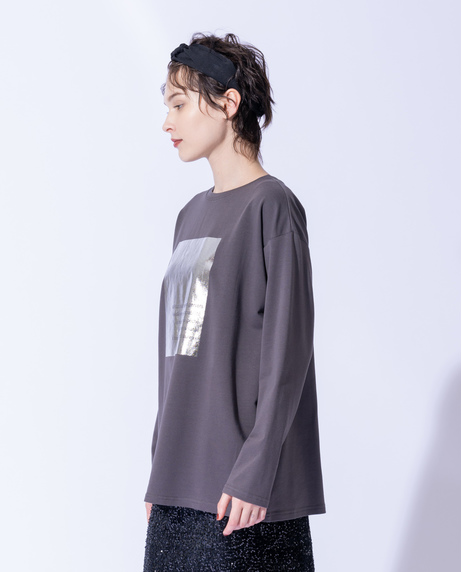 天竺箔PT Tシャツ