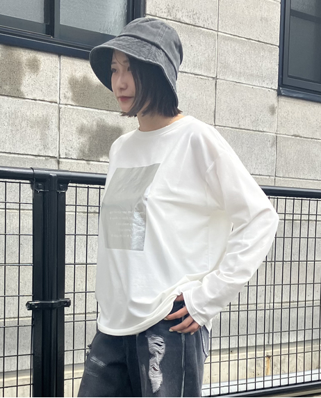 天竺箔PT Tシャツ