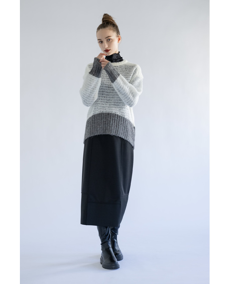 ＼期間限定SALE 20%OFF／【BOTTOMS&GOODS FAIR】《～10/31 thu.迄》軽量ボンディングナロースカート