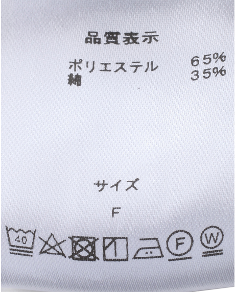 TCオーバーVギャザーブラウス