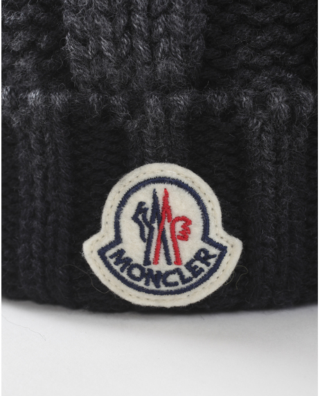 【MONCLER】MONCLER HAT（ウールビーニー）