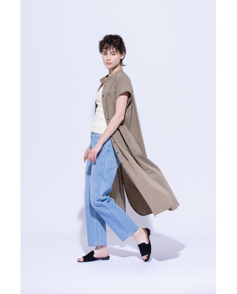 ＼期間限定SALE 20%OFF／【BOTTOMS&GOODS FAIR】《～10/31 thu.迄》ラインカーブデニムパンツ