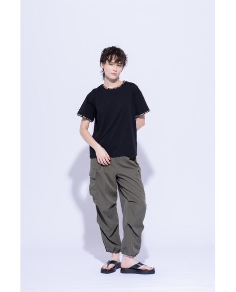 ＼期間限定SALE 20%OFF／【BOTTOMS&GOODS FAIR】《～10/31 thu.迄》ドロスト付きカーゴパンツ