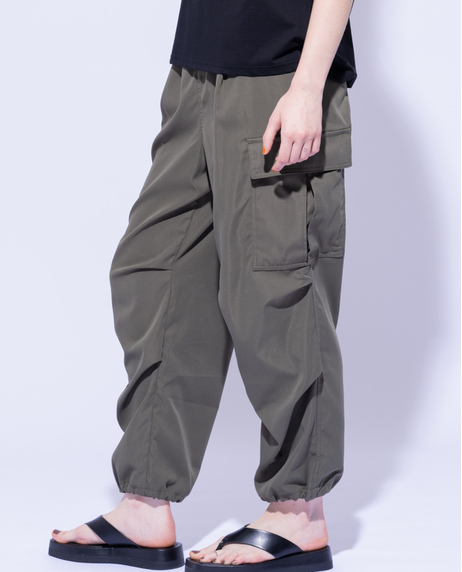 ＼期間限定SALE 20%OFF／【BOTTOMS&GOODS FAIR】《～10/31 thu.迄》ドロスト付きカーゴパンツ