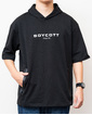 【BOYCOTT】フロントロゴパーカTシャツ