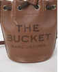 MARC JACOBS THE BUCKET LEATHER TOTE BAG